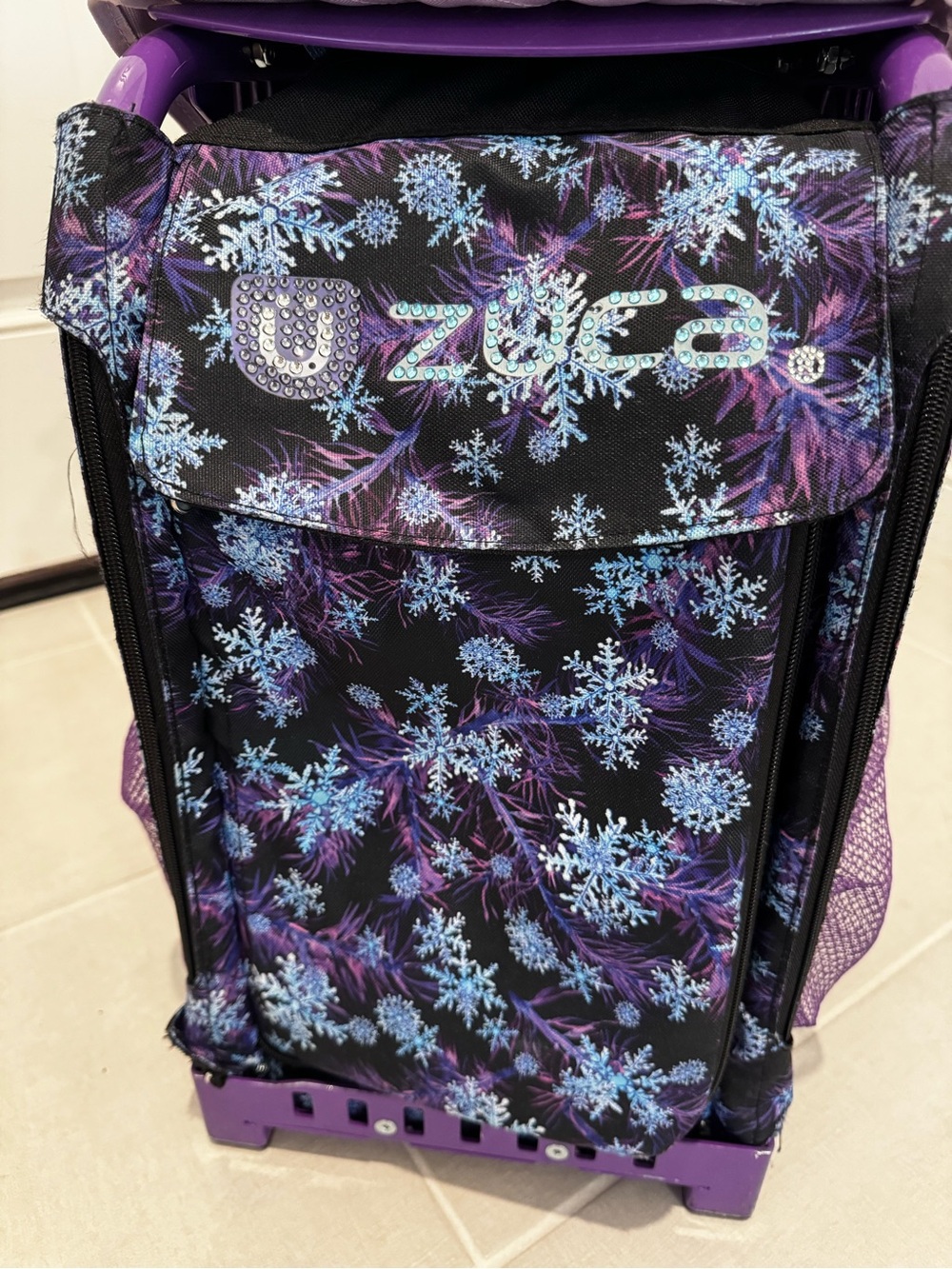 ✨ ZÜCA Kids Shine Snowflakes Insert – No Frame ❄️✨